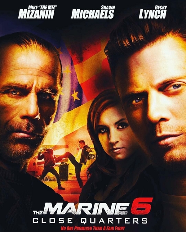 Movie poster for THE MARINE 6: CLOSE QUARTERS (UA rated)