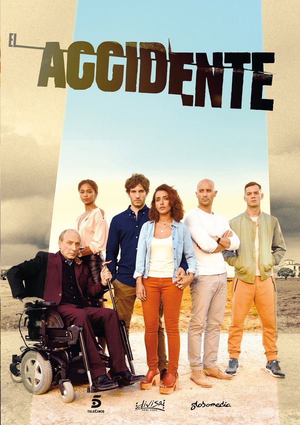 Eusebio Poncela, Quim Gutiérrez, Joel Bosqued, Inma Cuesta, Alain Hernández, and Berta Vázquez in El accidente (2017)