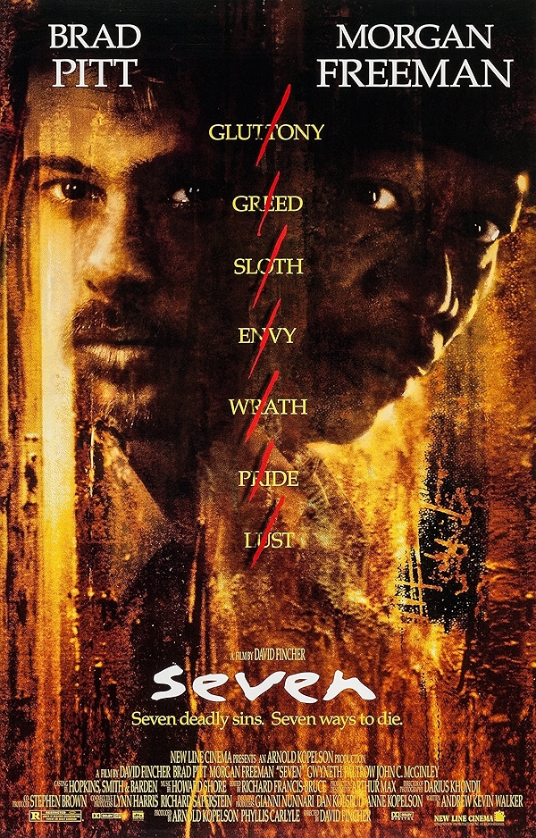Movie poster for SEVEN (UA 16+ rated)