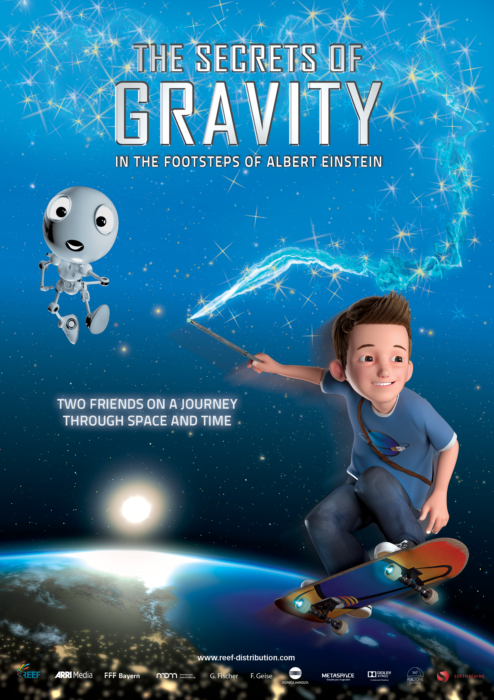 Poster of The Secrets of Gravity: In the Footsteps of Albert Einstein
