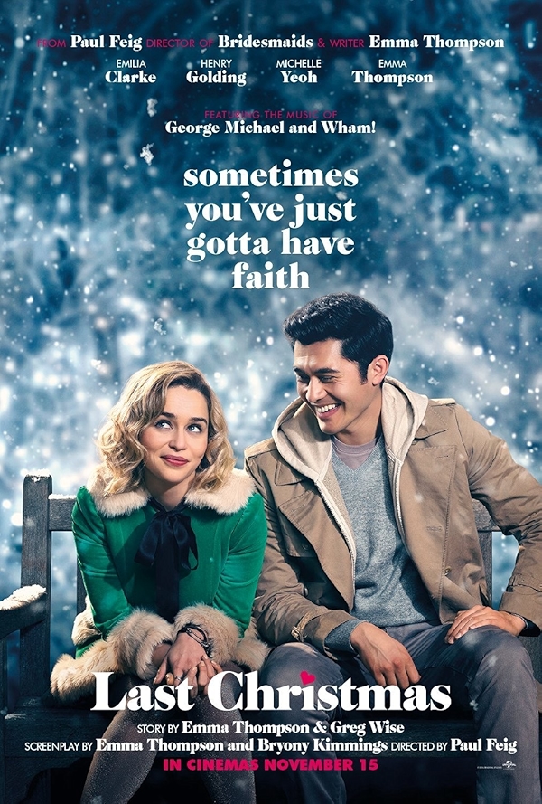 Movie poster for LAST CHRISTMAS (UA rated)