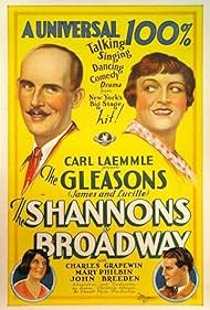 John Breeden, James Gleason, Lucile Gleason, and Mary Philbin in The Shannons of Broadway (1929)