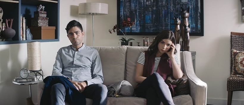 Adrian Grenier and Angela Trimbur in Trash Fire (2016)