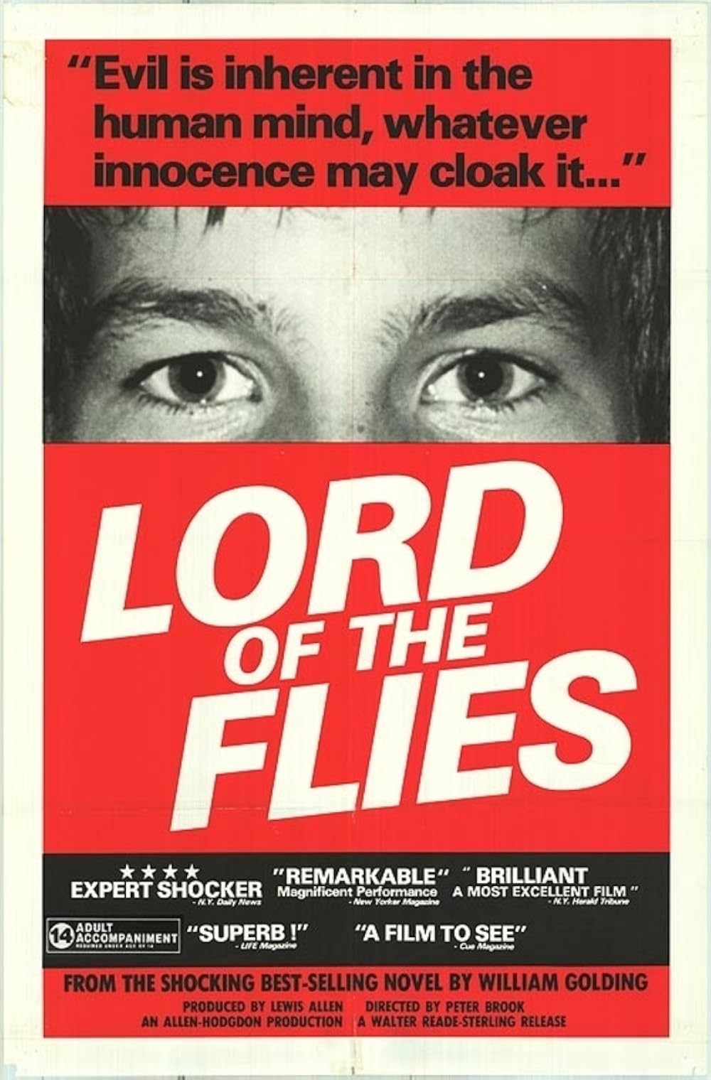 Lord of the Flies (1963) ⭐ 6.8 | Adventure, Drama, Thriller