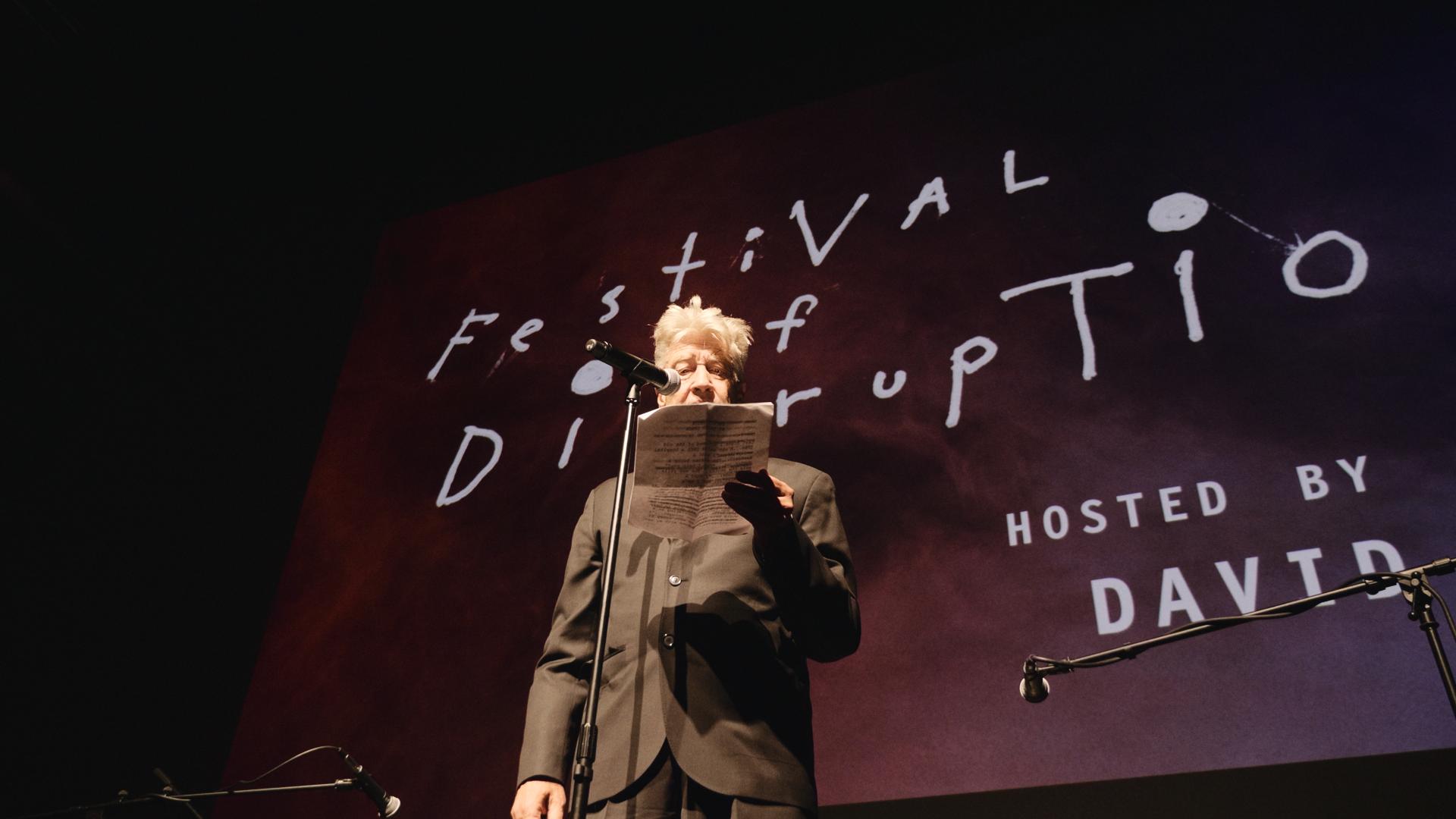 David Lynch's Festival of Disruption (Short 2018) - IMDb