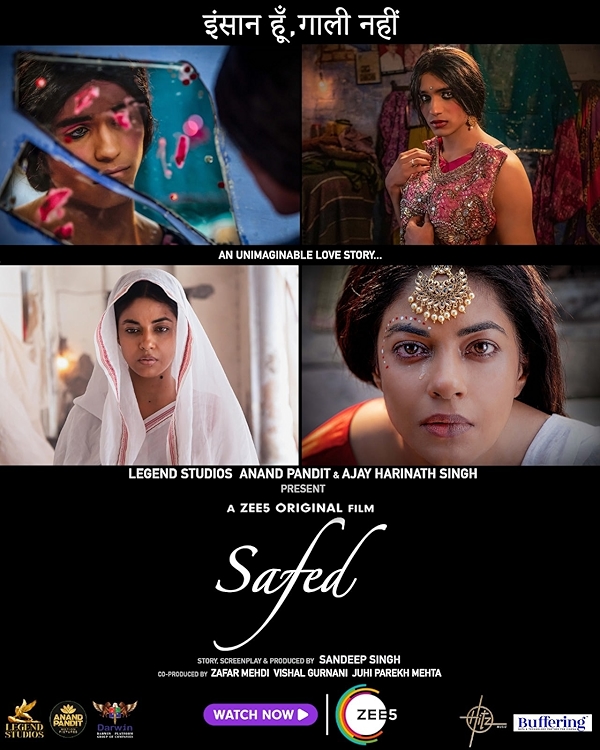 Movie poster for SAFED (A rated)