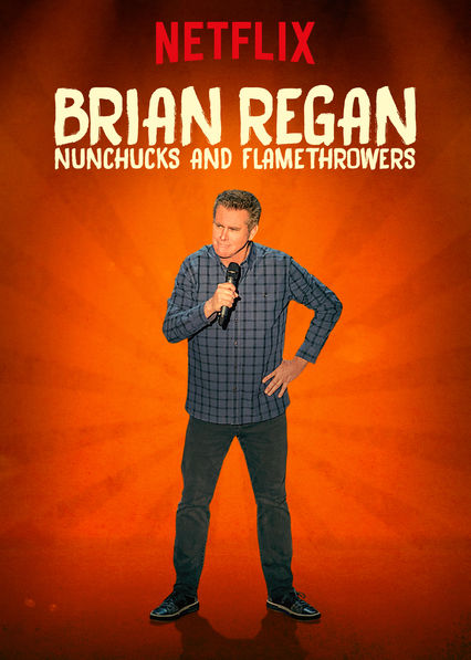 Poster of Brian Regan: Nunchucks and Flamethrowers