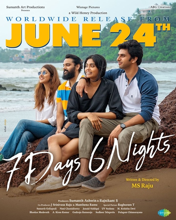 Movie poster for 7DAYS 6NIGHTS (UA rated)