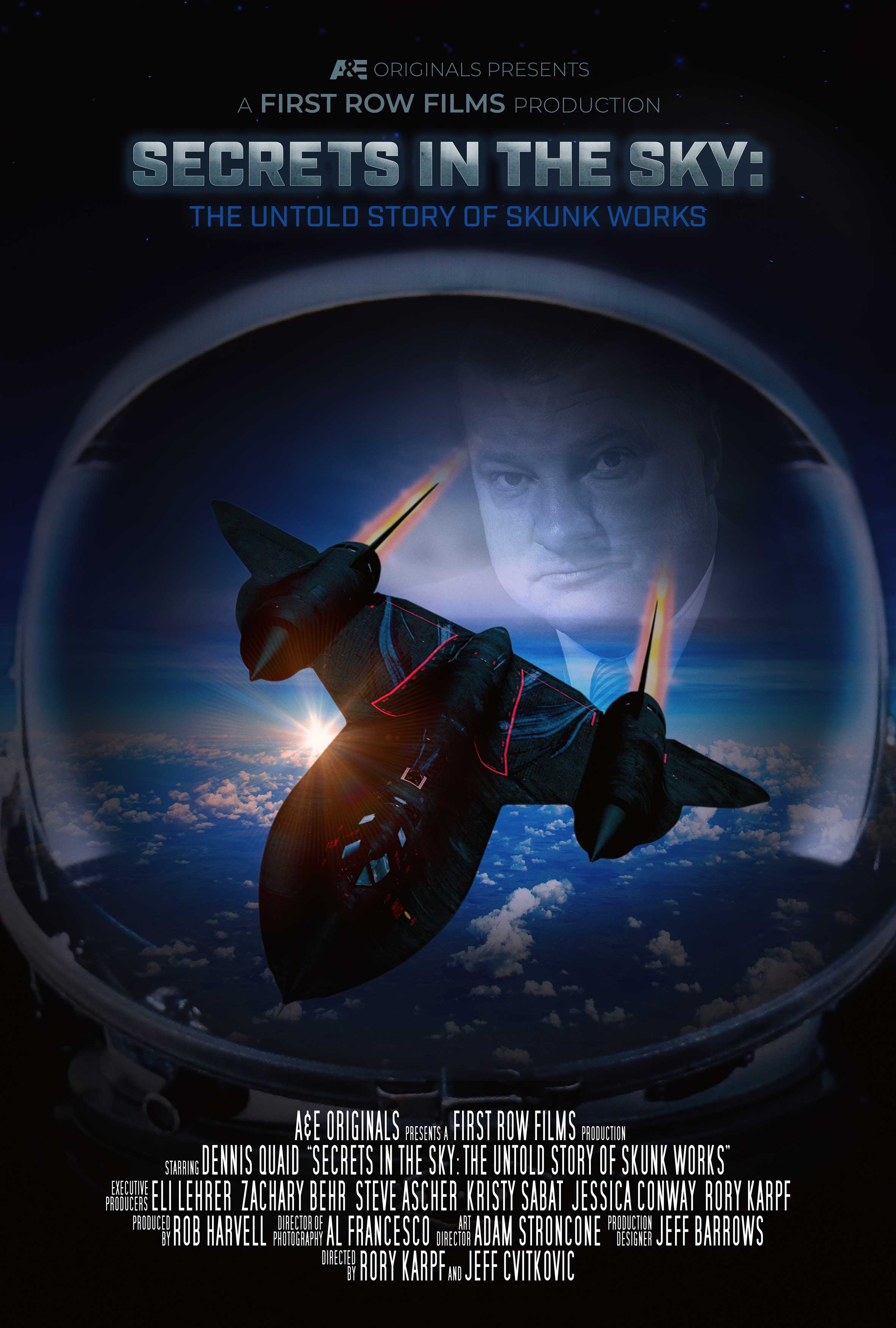 Poster of Secrets in the Sky: The Untold Story of Skunk Works
