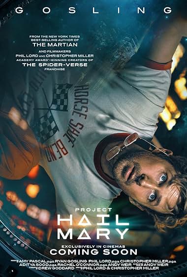 Movie Poster for Project Hail Mary.