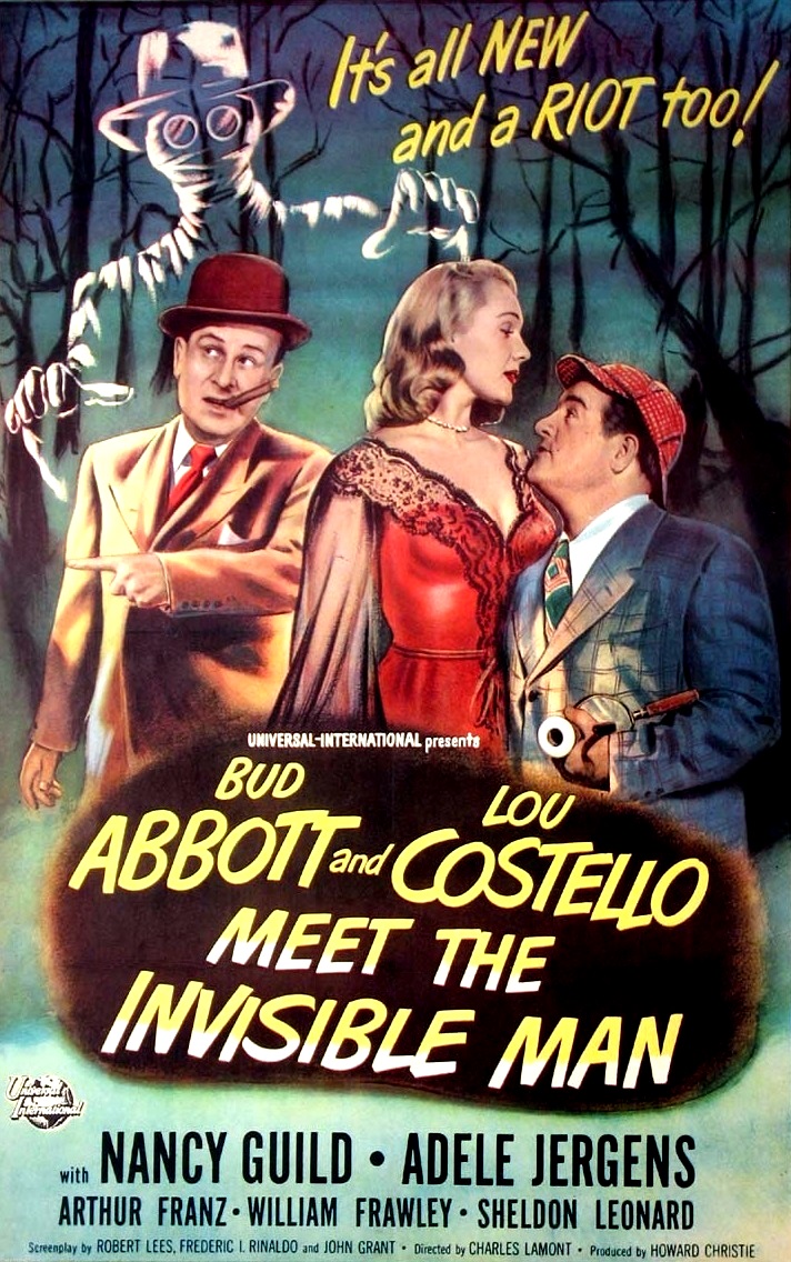 Poster of Bud Abbott and Lou Costello Meet the Invisible Man