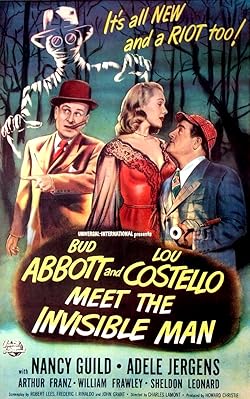 Poster of Bud Abbott and Lou Costello Meet the Invisible Man