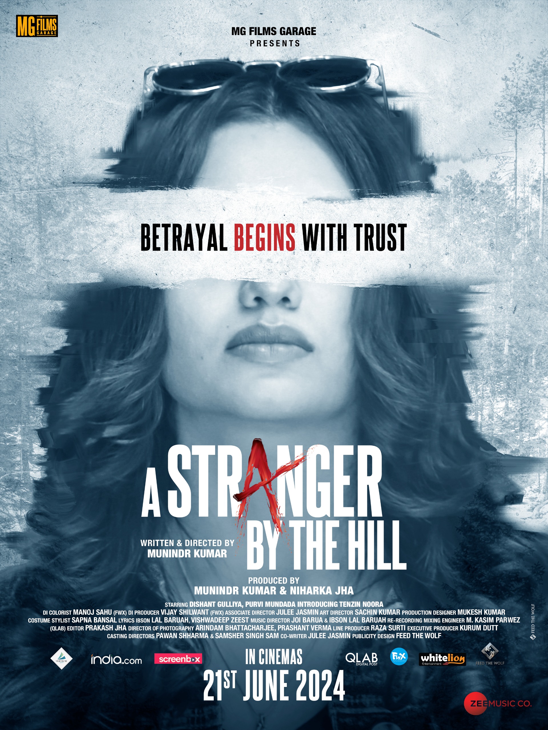 A Stranger by the Hill (2024) Official Movie Poster Official Poster for A Stranger by the Hill (2024) Hindi Thriller Movie