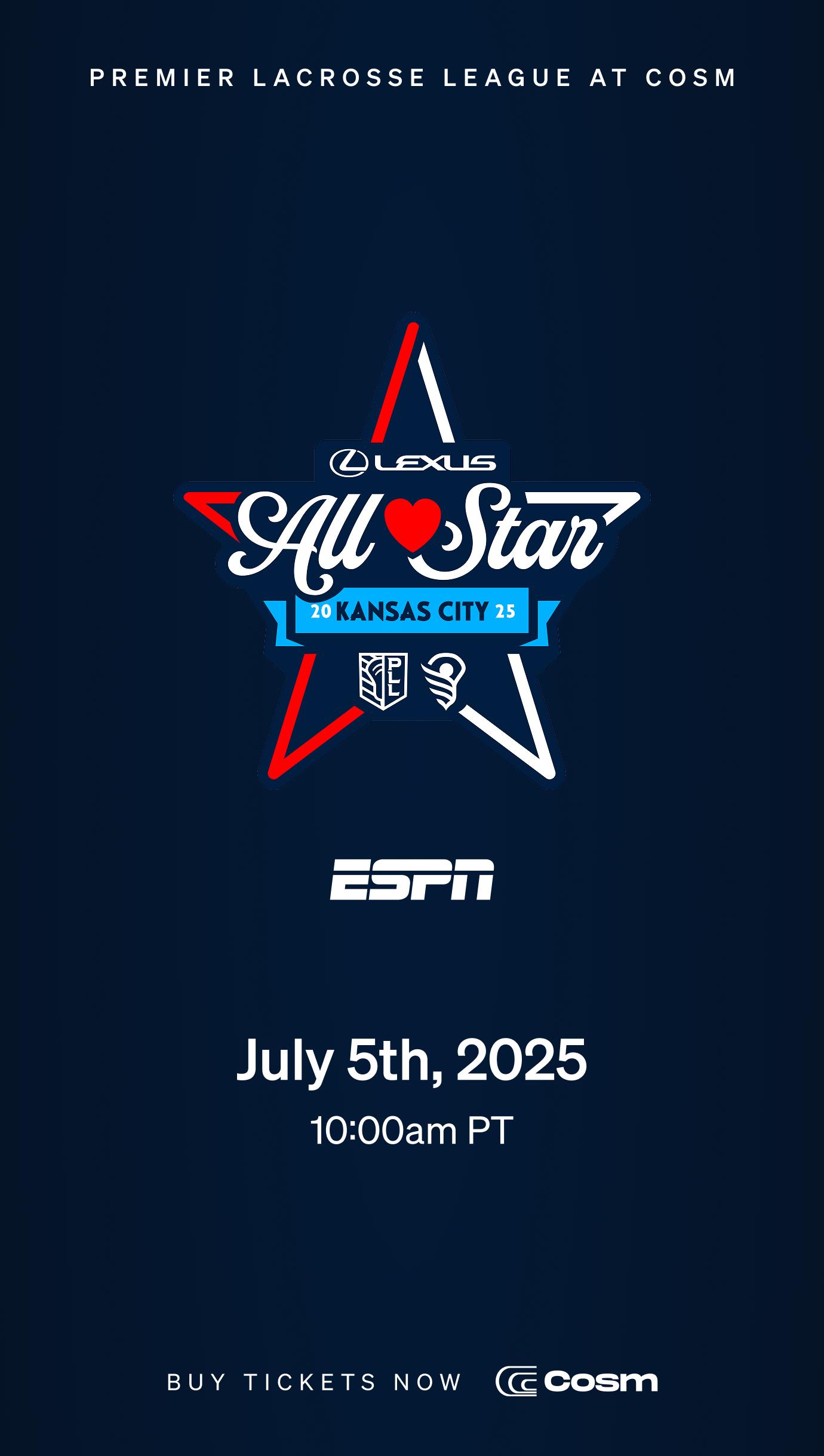 Premier Lacrosse League: All-Star Game in Cosm Shared Reality