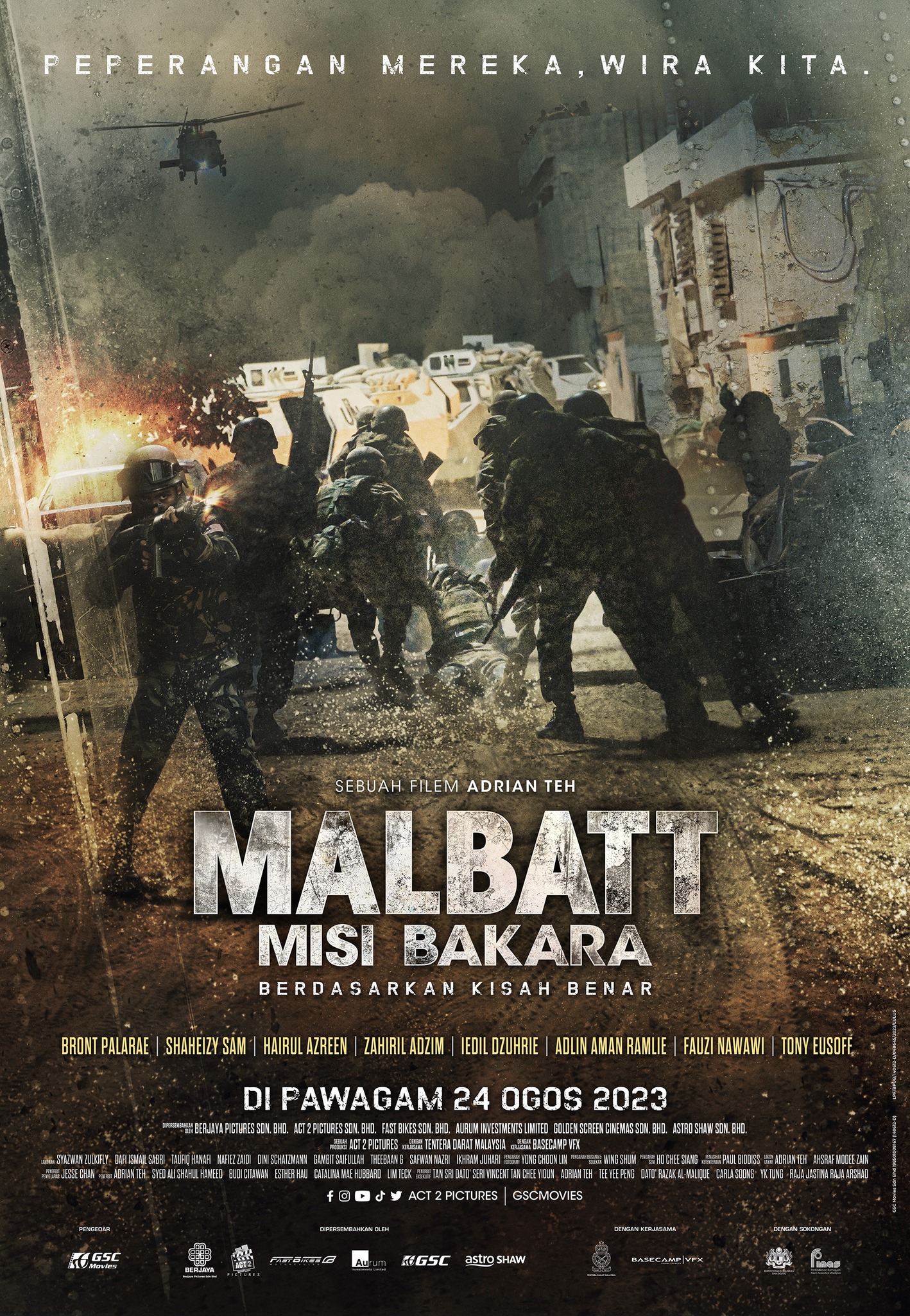 Poster of Malbatt: Misi Bakara