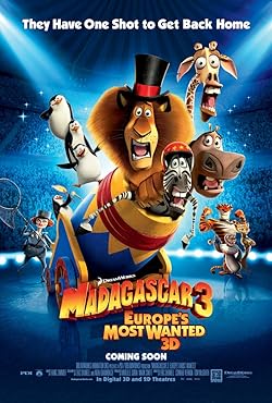 Poster of Madagascar 3: Europe's Most Wanted