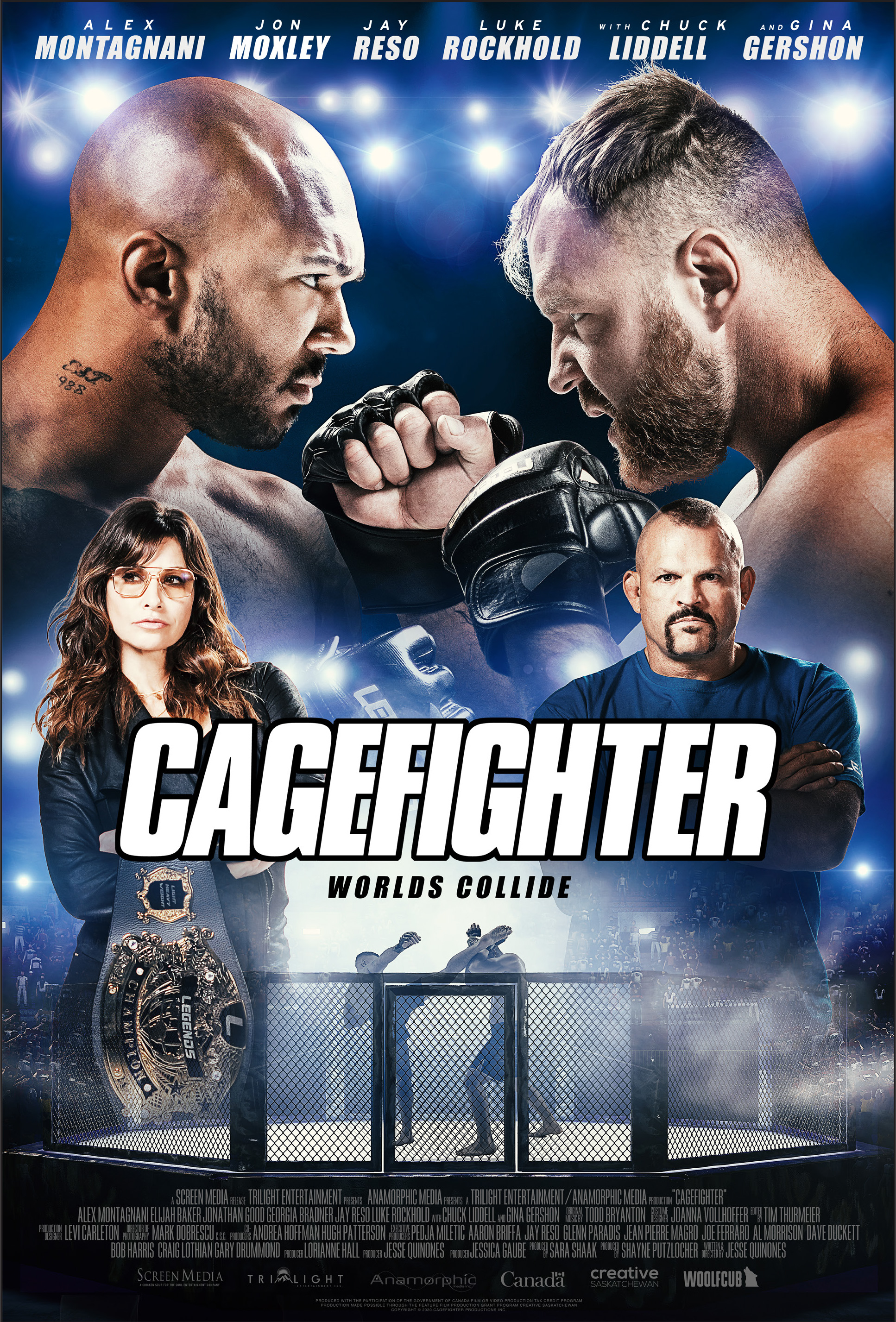 Poster of Cagefighter