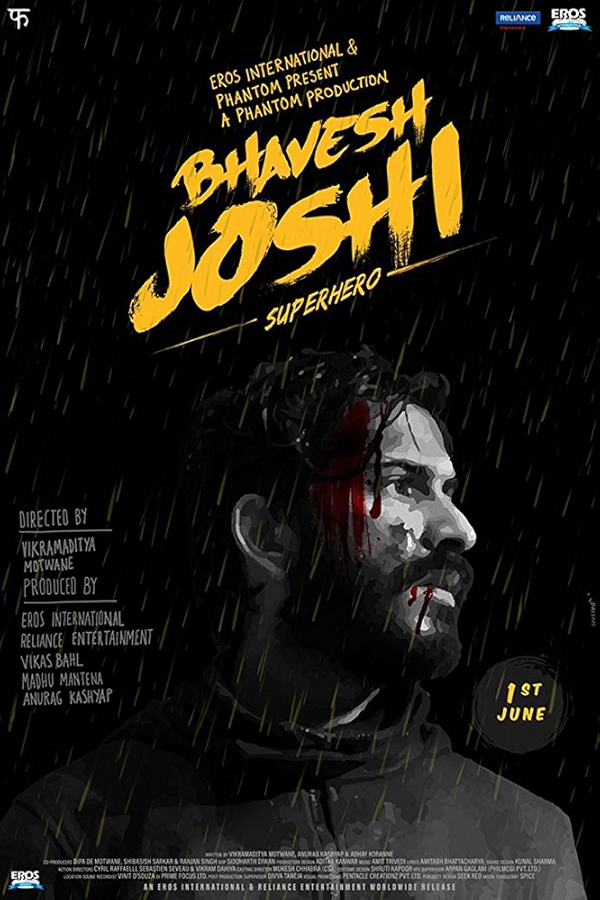 Movie poster for BHAVESH JOSHI SUPERHERO (UA rated)