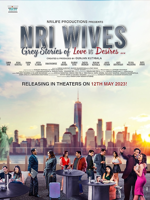 Movie poster for NRI WIVES (UA rated)