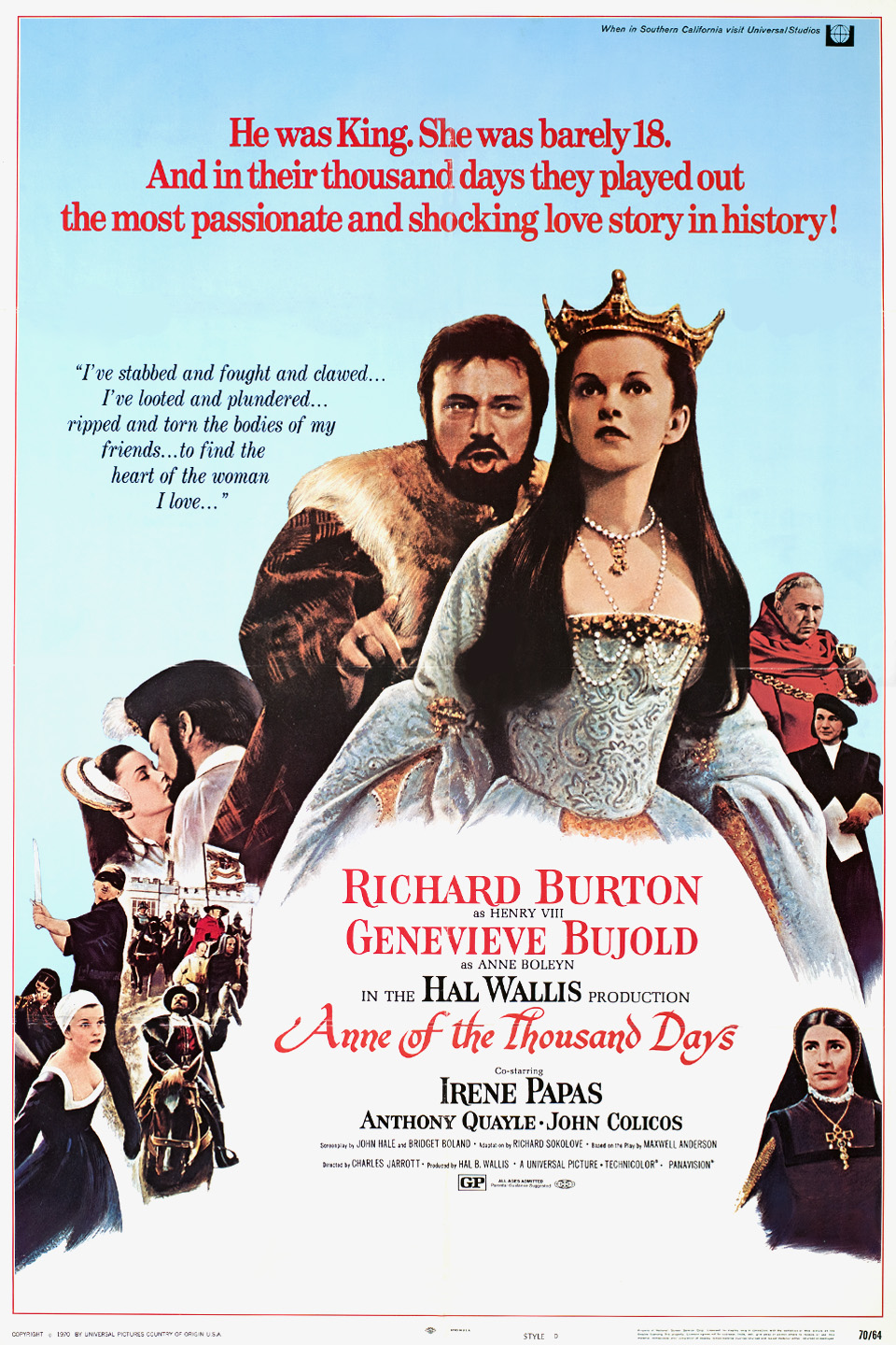 Poster of Anne of the Thousand Days