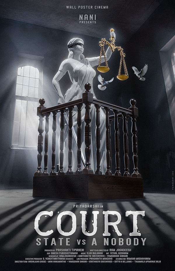 Movie poster for COURT - STATE VS A NOBODY (UA 13+ rated)
