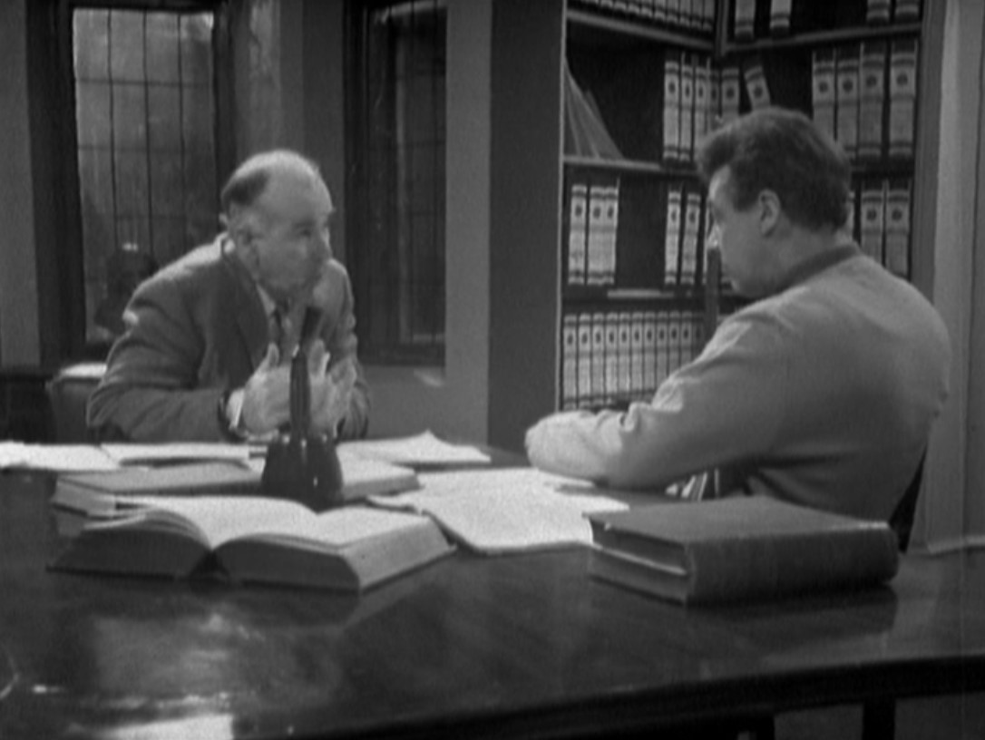 Michael Aldridge and Richard Vernon in The Domestic Diplomat (1967)