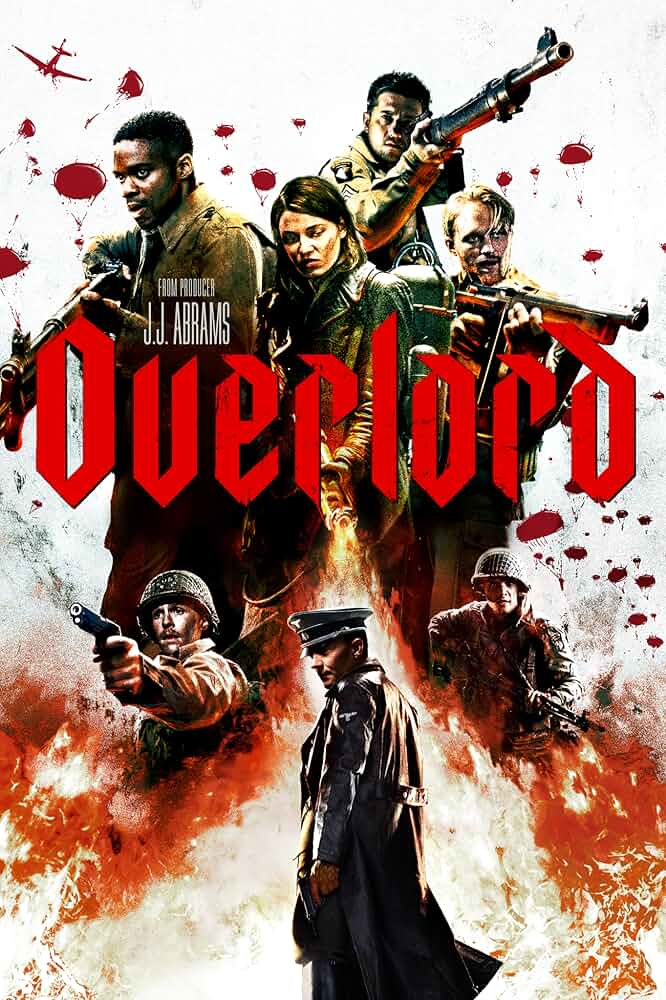 Iain De Caestecker, Wyatt Russell, Pilou Asbæk, John Magaro, Jacob Anderson, Jovan Adepo, and Mathilde Ollivier in Overlord (2018)