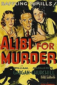 Primary photo for Alibi for Murder Primary photo for Alibi for Murder