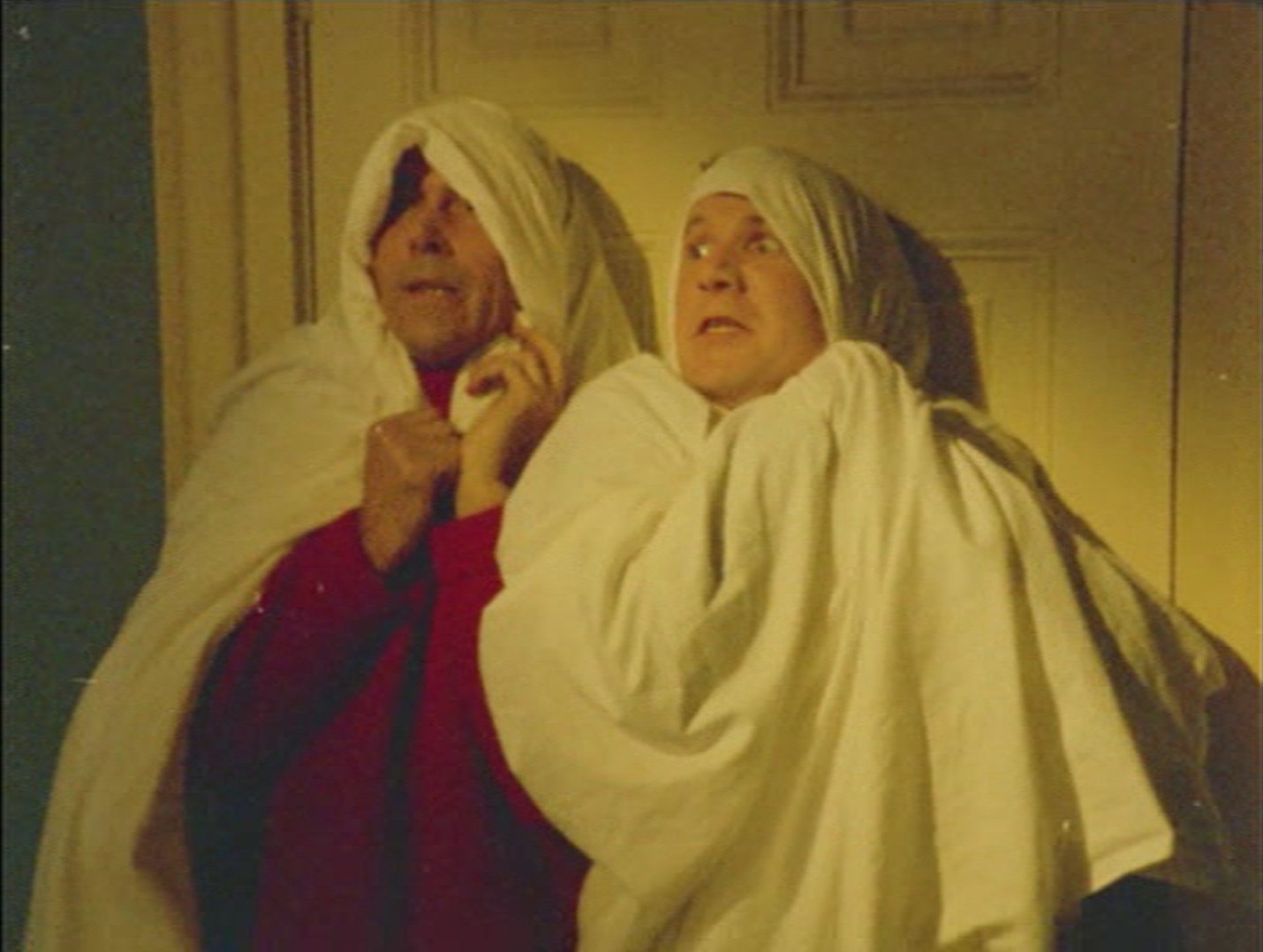 David Cook and Dudley Foster in Catweazle (1970)