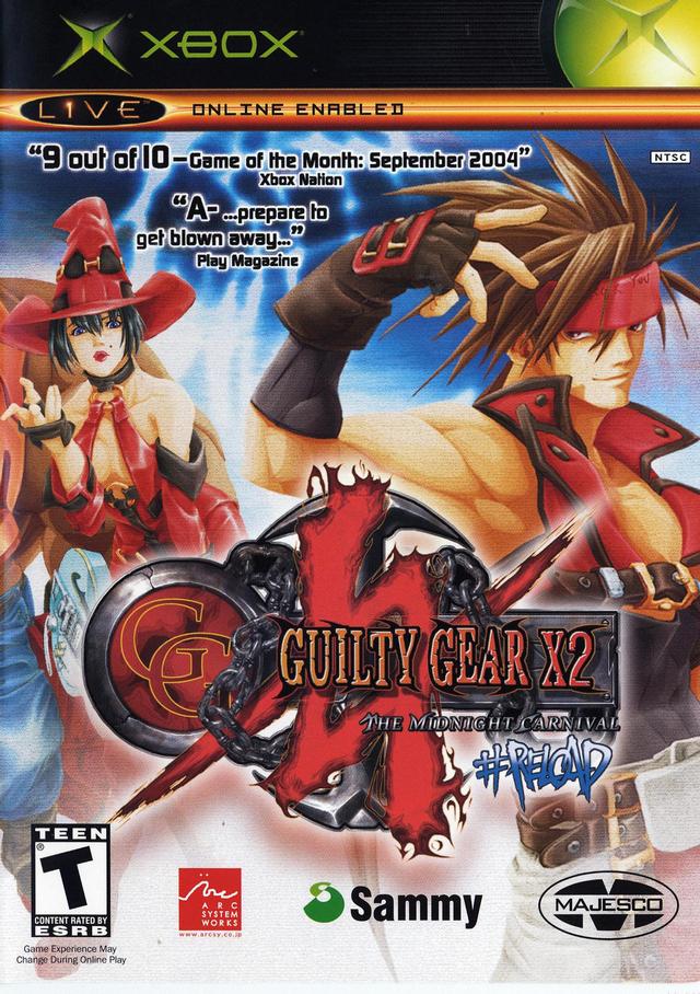 PC 遊遊 GUILTY GEAR XX ＃RELOAD THE MIDNIGH Guilty Gear X2 #Reload: The Midnight Carnival (Video Game