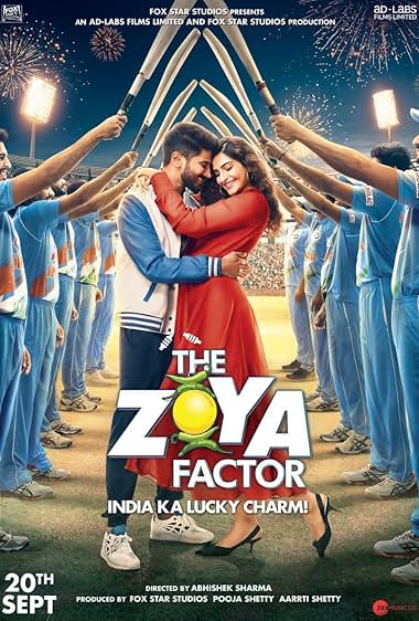 The Zoya Factor 2019 movie poster - watch and download free