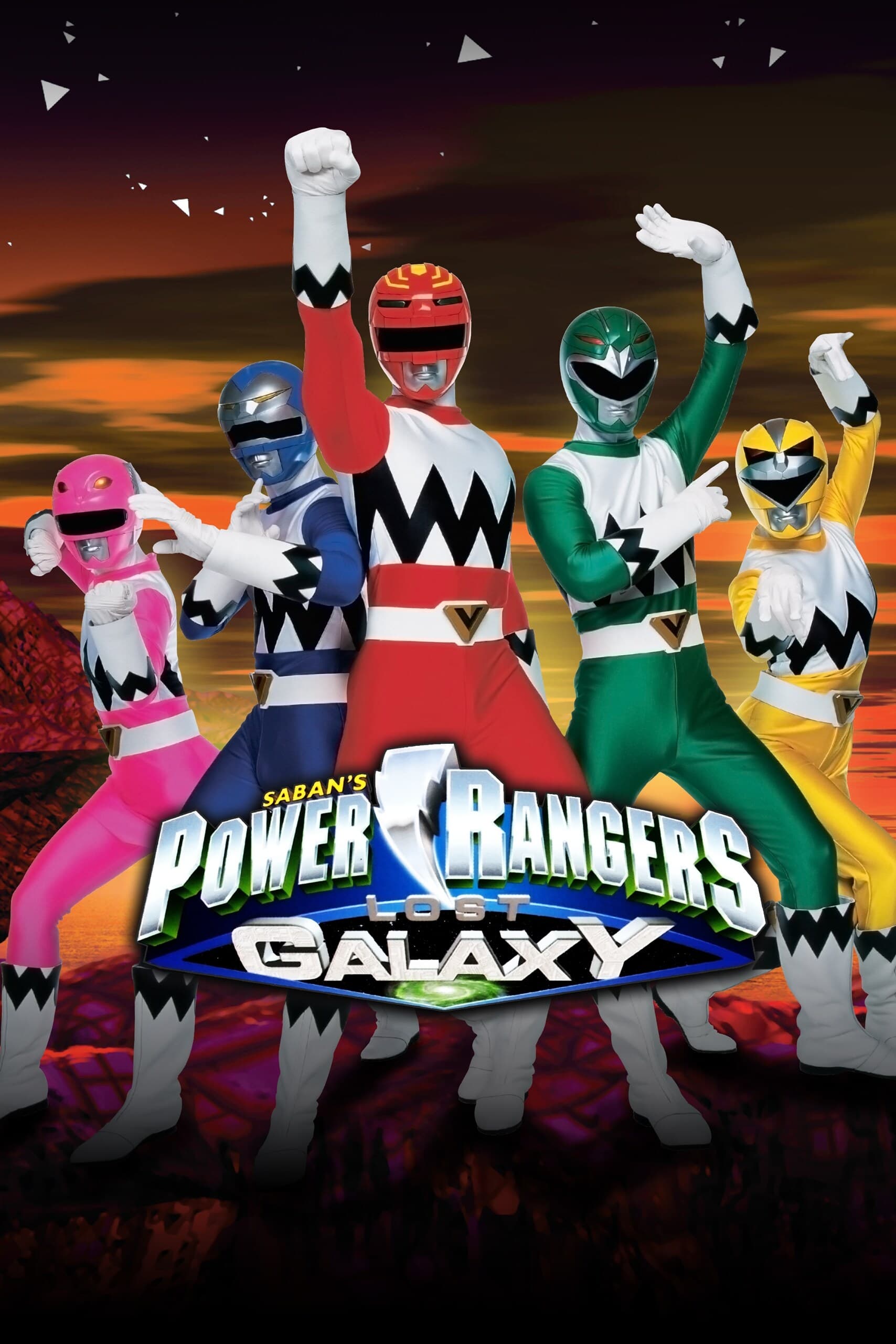 Poster of Power Rangers - Lost Galaxy