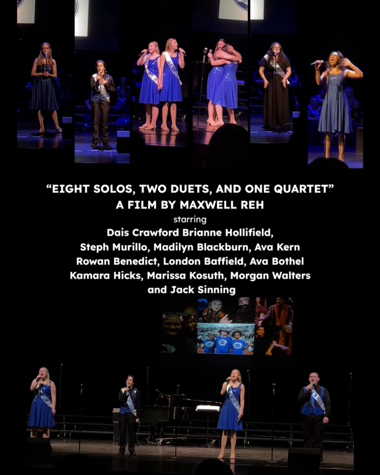 Eight Solos, Two Duets, and One Quartet