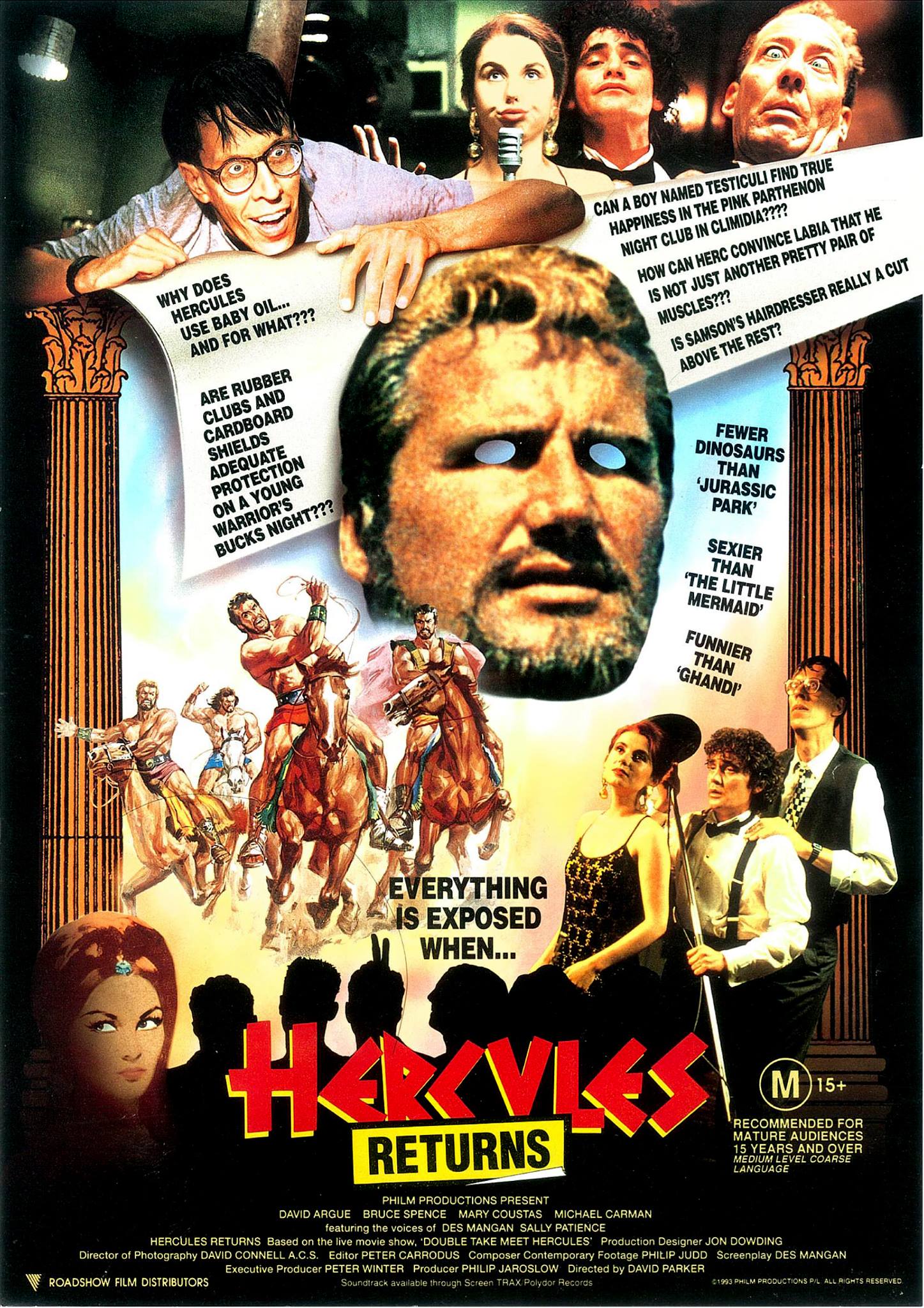 Poster of Hercules Returns