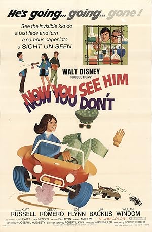 Now You See Him, Now You Don't Poster