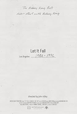 Poster of Let It Fall: Los Angeles 1982-1992