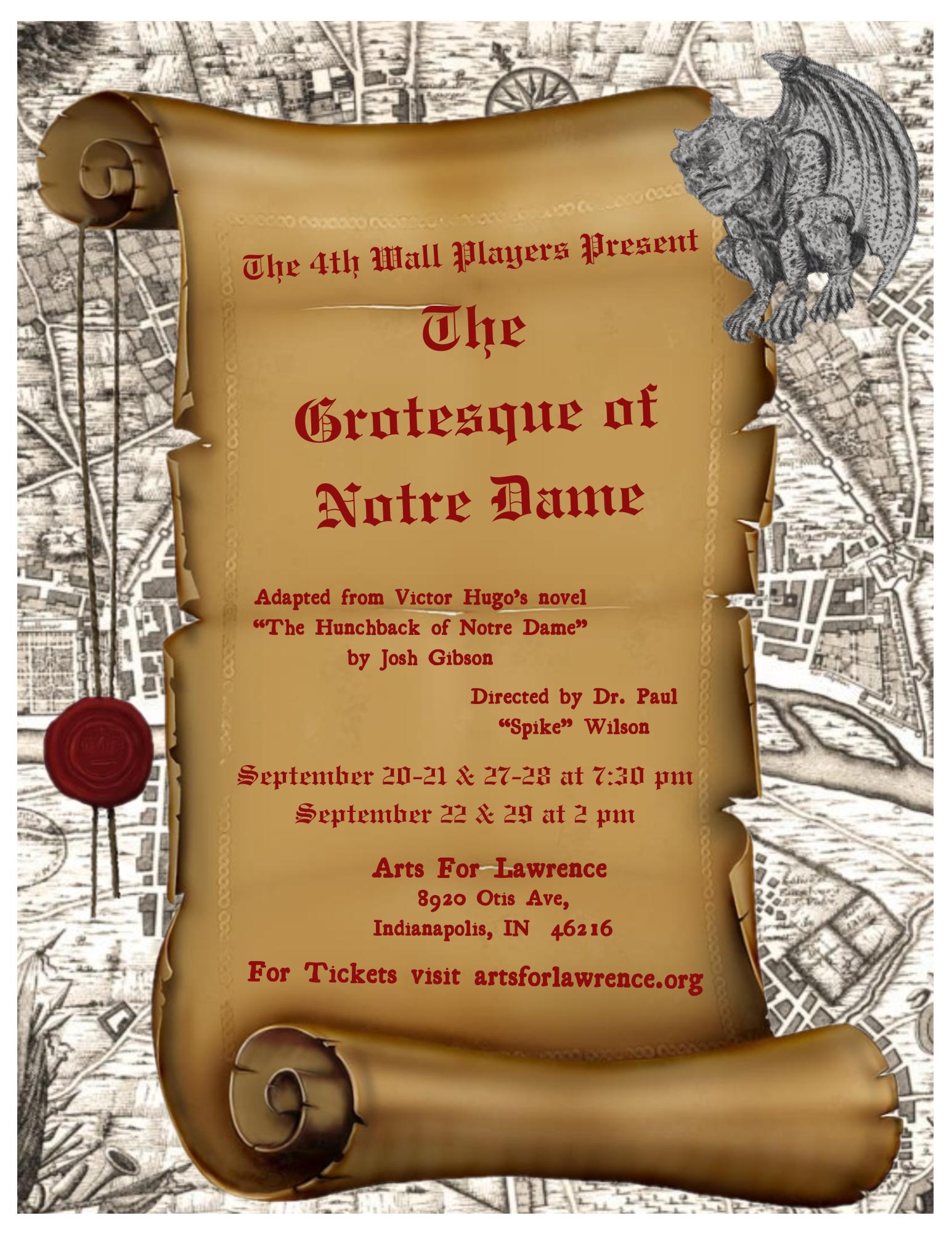 4th Wall Players Presents: The Grotesque of Notre Dame