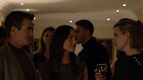 Dermot Mulroney, Maggie Grace, and Minka Kelly in Blackwater Lane (2024)