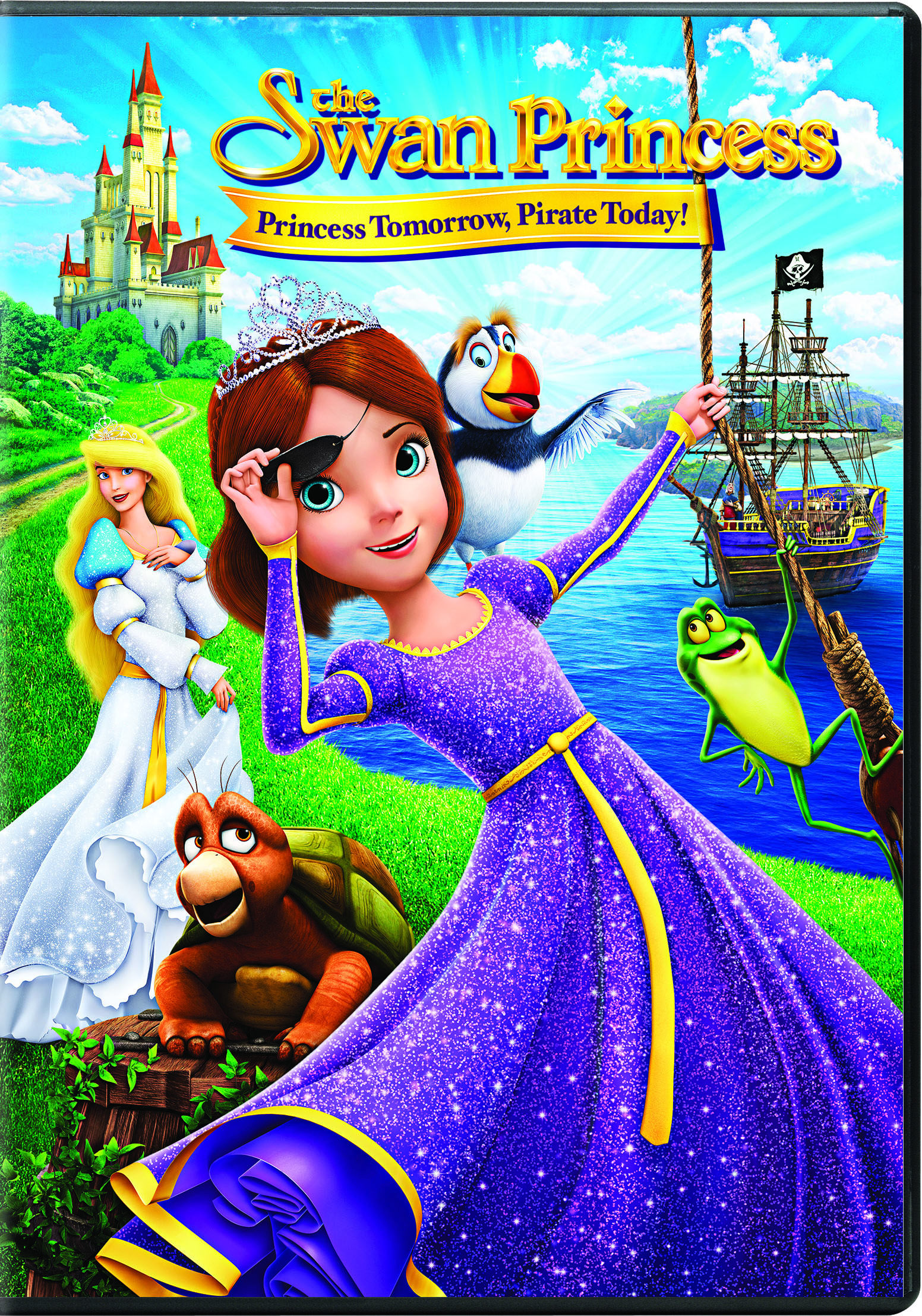 Poster of The Swan Princess: Princess Tomorrow, Pirate Today!