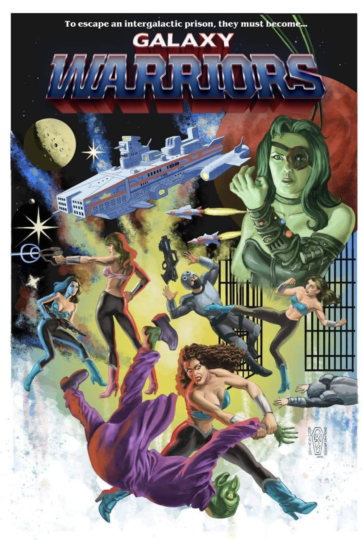 Poster of Galaxy Warriors