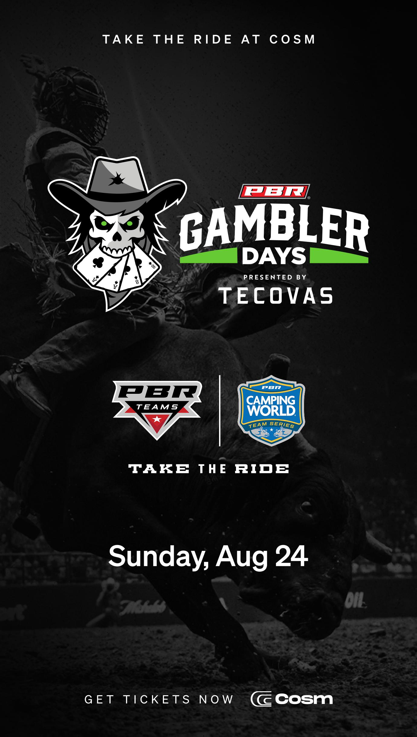 PBR Teams: Gambler Days in COSM Shared Reality