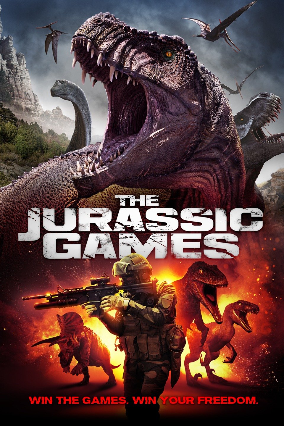 Poster of The Jurassic Games
