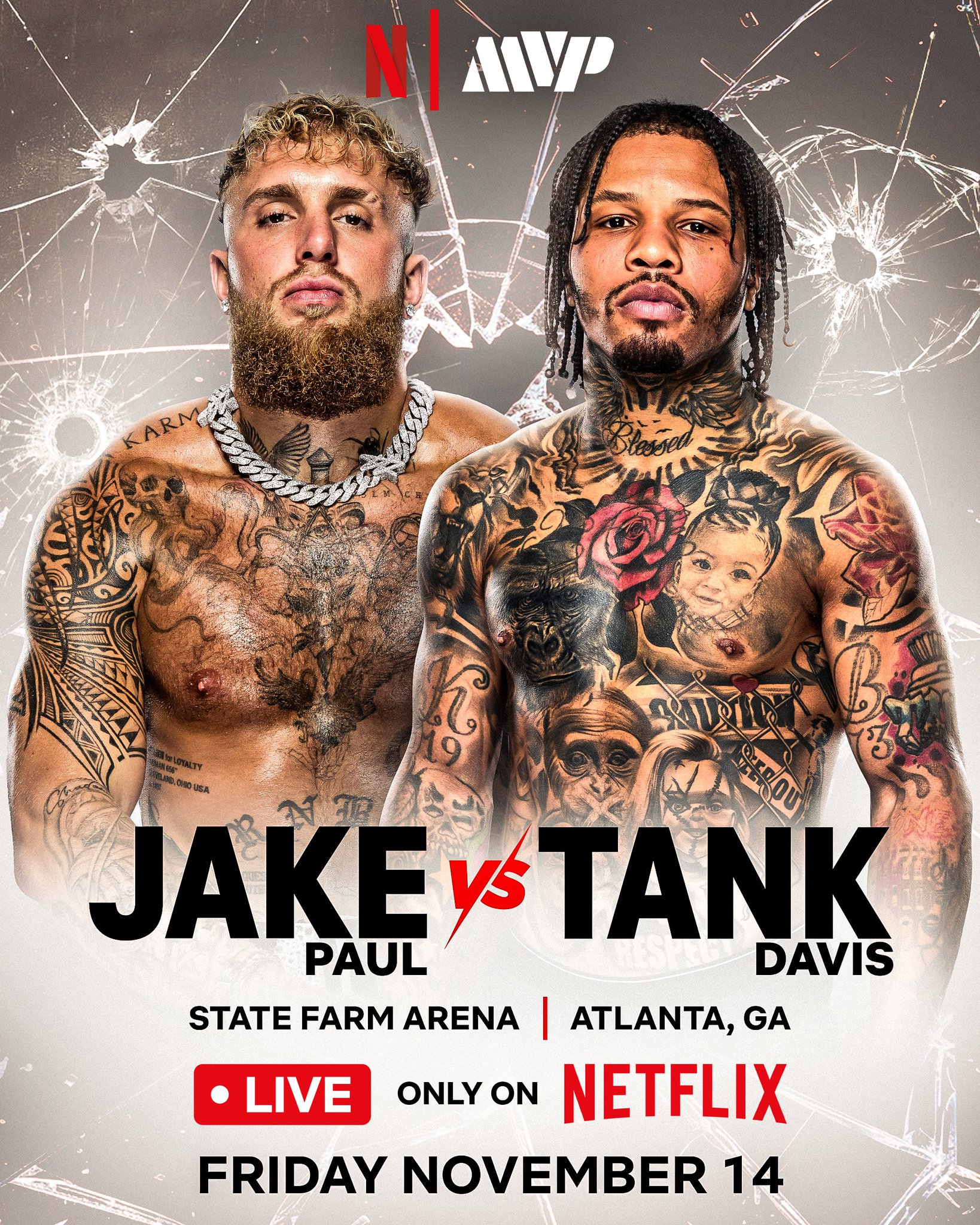Jake Paul vs. Tank Davis