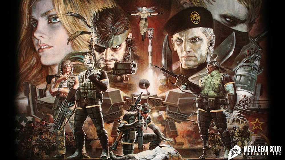 L GEAR SOLID: PORTABLE OPS ポスター L GEAR SOLID: PORTABLE OPS ポスター Poster of Metal Gear