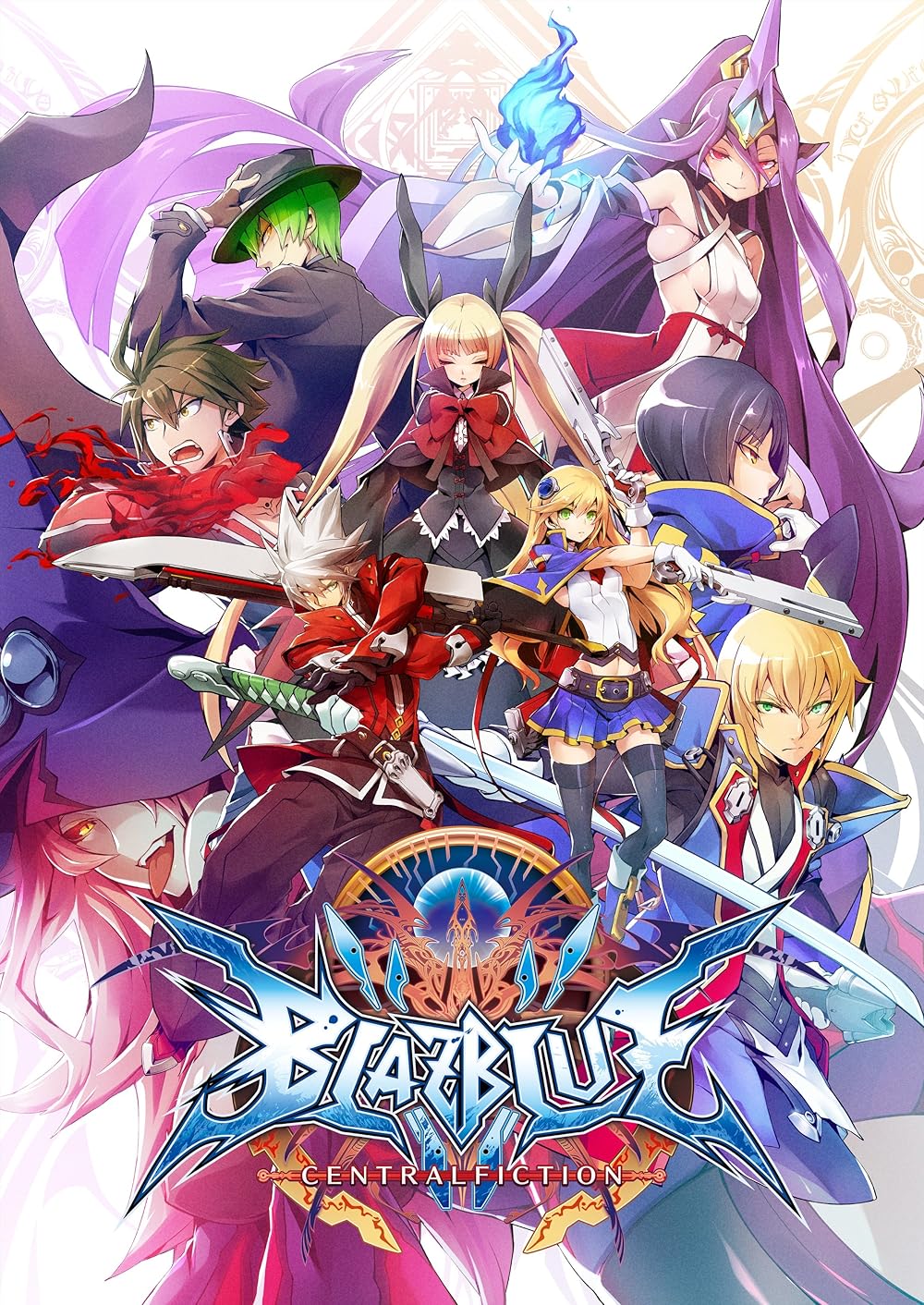 【非売品】BLAZBLUE ブレイブルー B2 サイズ ポスター ゲーム BlazBlue: Central Fiction (Video Game 2015) - Release info