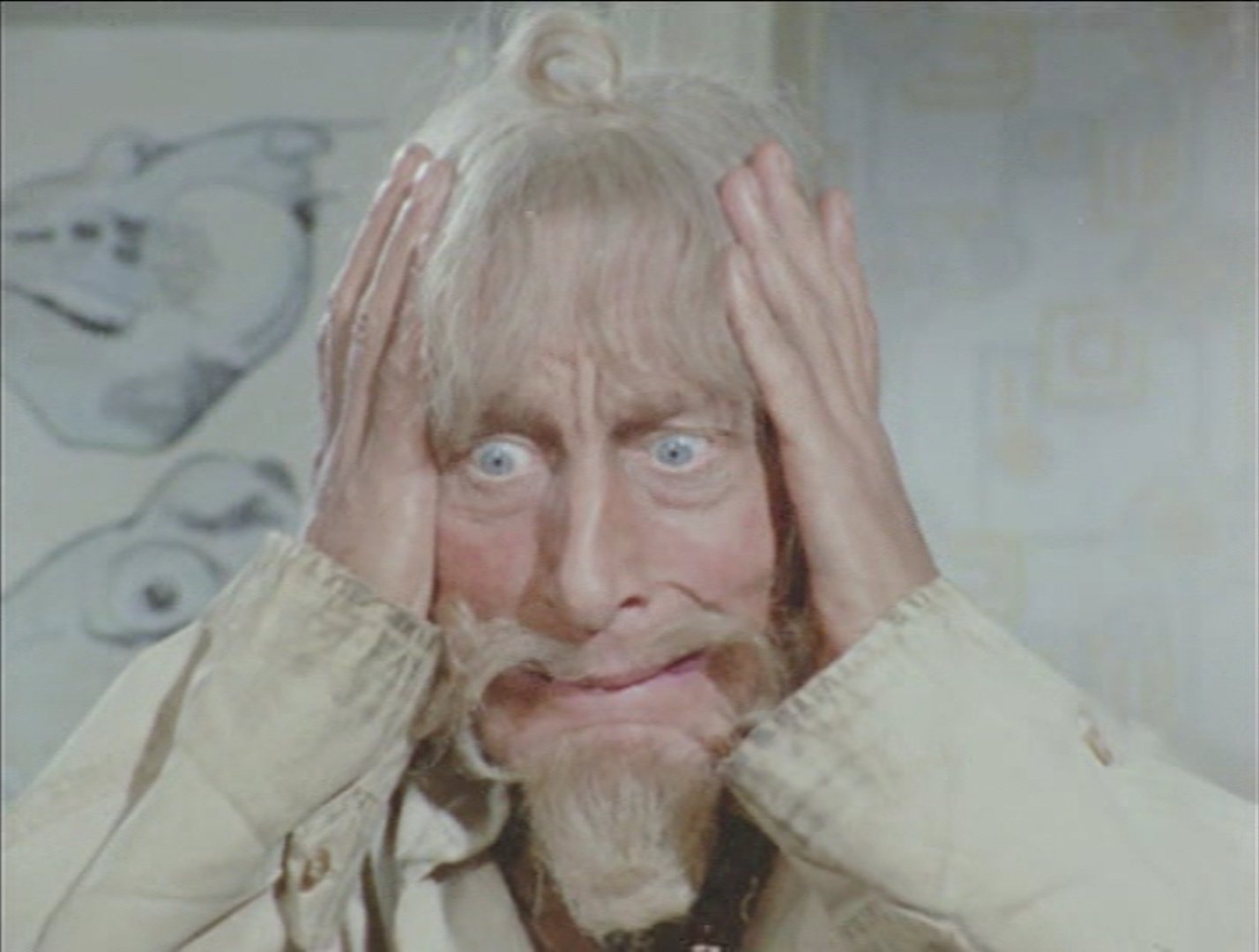 Geoffrey Bayldon in Catweazle (1970)
