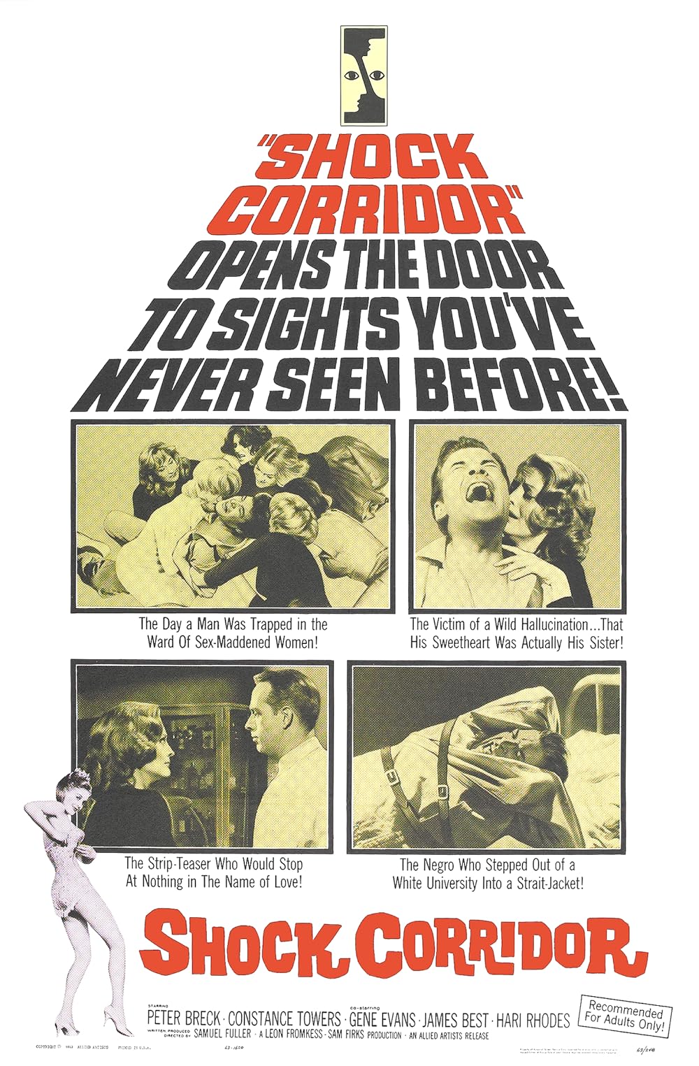 SHOCK CORRIDOR ショック集団 Amazon.co.jp: ショック集団 [DVD] : ピーター・ブレック, コン