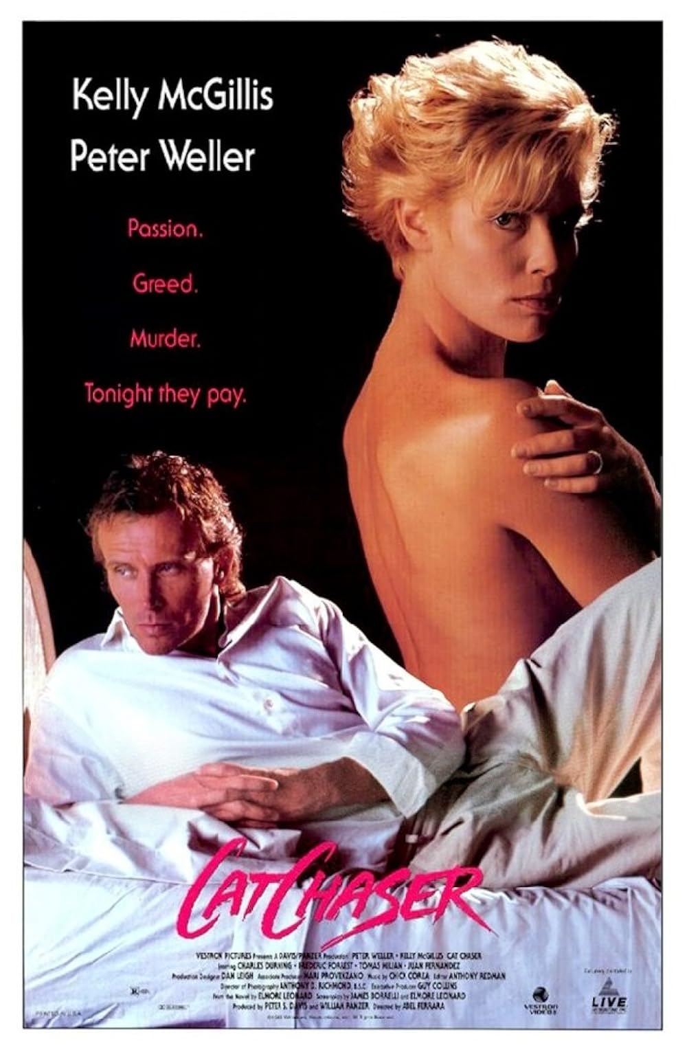 キャット・チェイサー('89米) キャット・チェイサー | 内容・スタッフ・キャスト・配信・作品