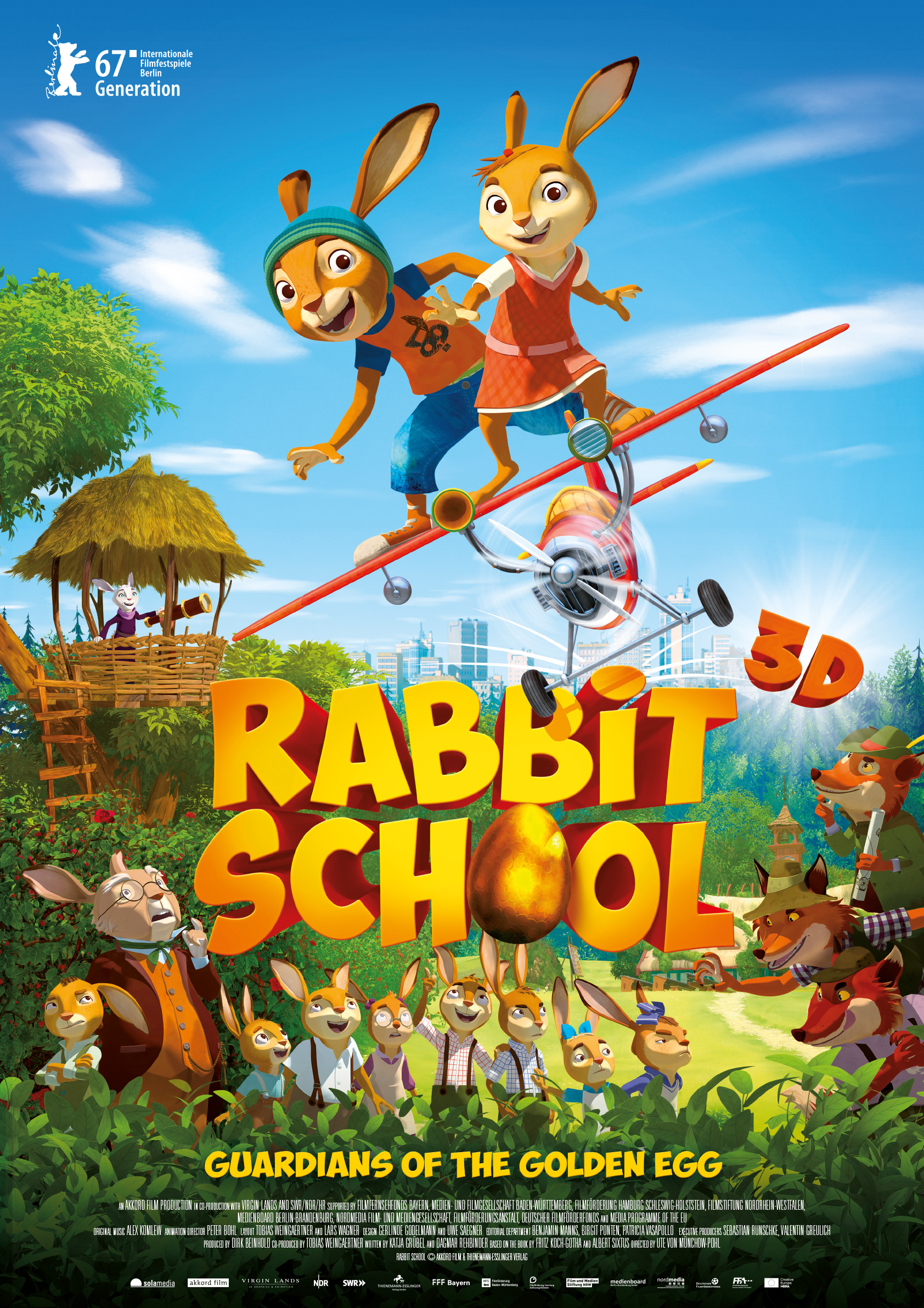 Poster of Rabbit School Guardians of the Golden Egg
