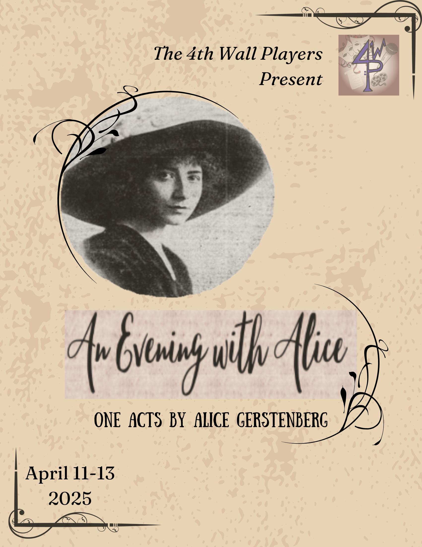 4th Wall Players Presents: An Evening with Alice